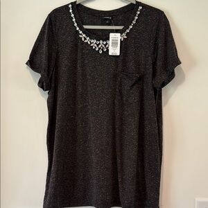 Faux Necklace Tee